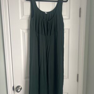 Old Navy Dark Green Maxi Dress - XL